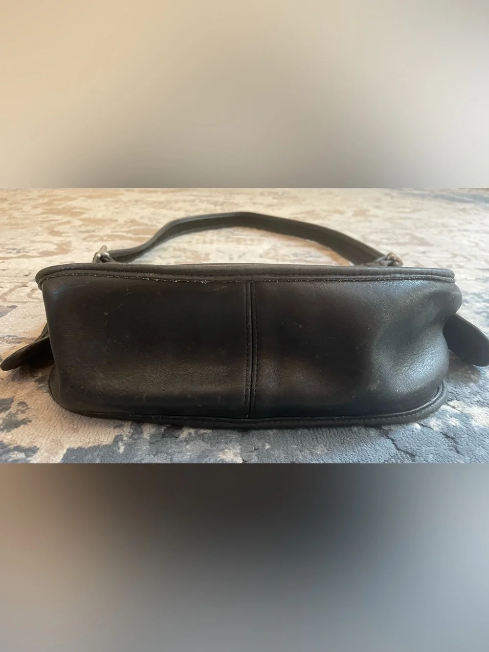 Coach Vintage 9951 Patricia Legacy Black Leather Crossbody Bag